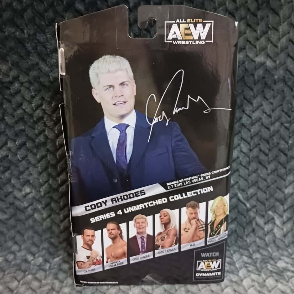 AEW‎  Wrestling Cody Rhodes Unmatched Collection Series 4 #27 - Picture 4 of 4